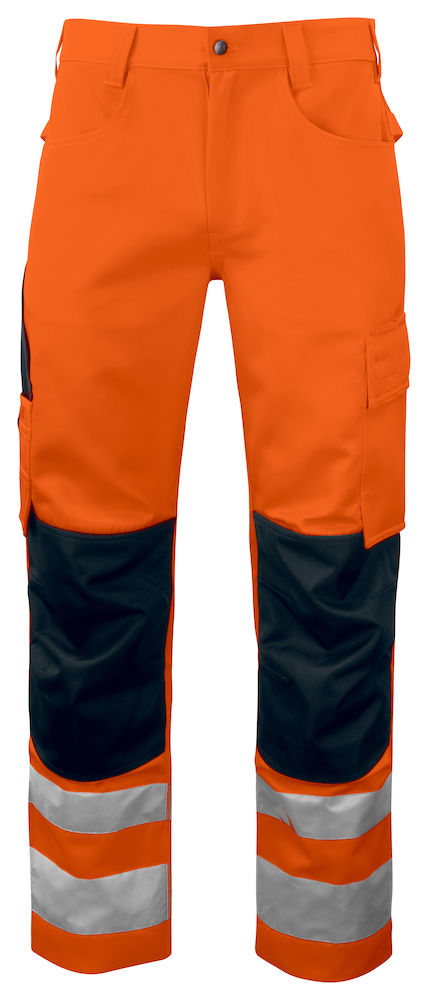 SPODNIE DO PASA EN ISO 20471 KLASA 2 6532 PROJOB ORANGE