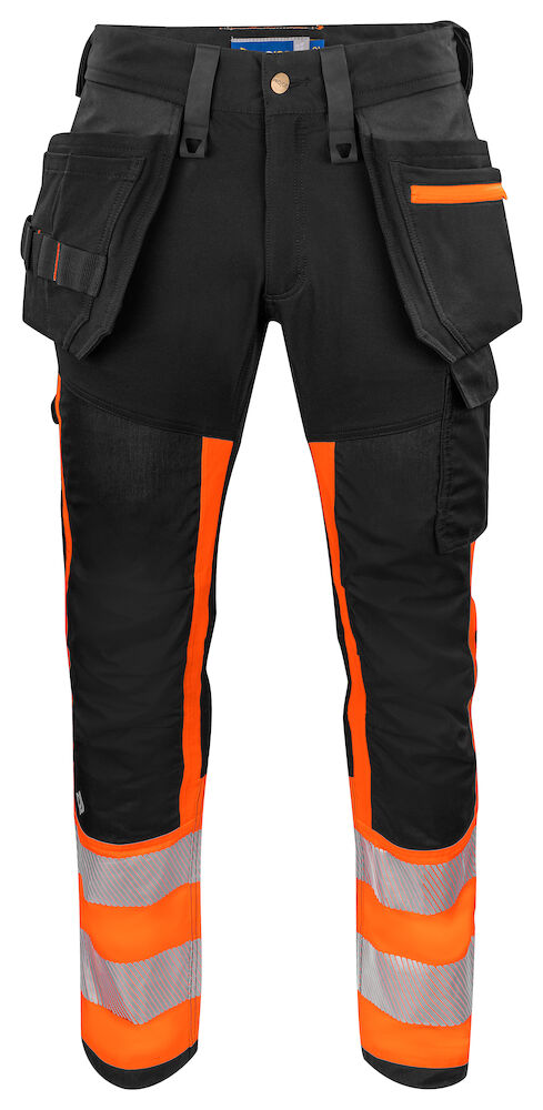 SPODNIE DO PASA - EN ISO 20471 KLASA 1 6540 PROJOB ORANGE