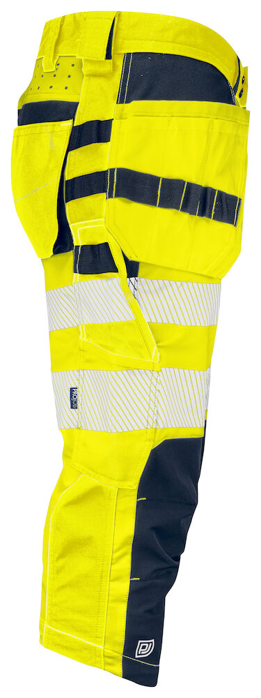 SPODNIE PIRATKI 6577 PROJOB YELLOW/ NAVY - obrazek 2