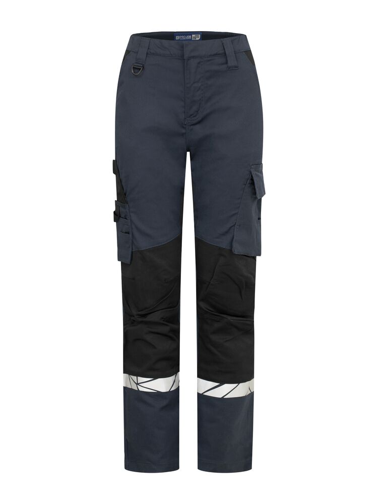 Spodnie do pasa serwisowe damskie 7511 PROJOB NAVY/ BLACK