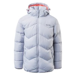 Dziecięca Kurtka zimowa pikowana SAFI JRG HI-TEC MICRO CHIP/FRESH SALMON TURYSTYKA