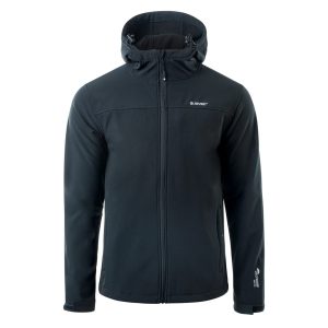 Męski Softshell CAEN HI-TEC BLACK/YELLOW GREEN