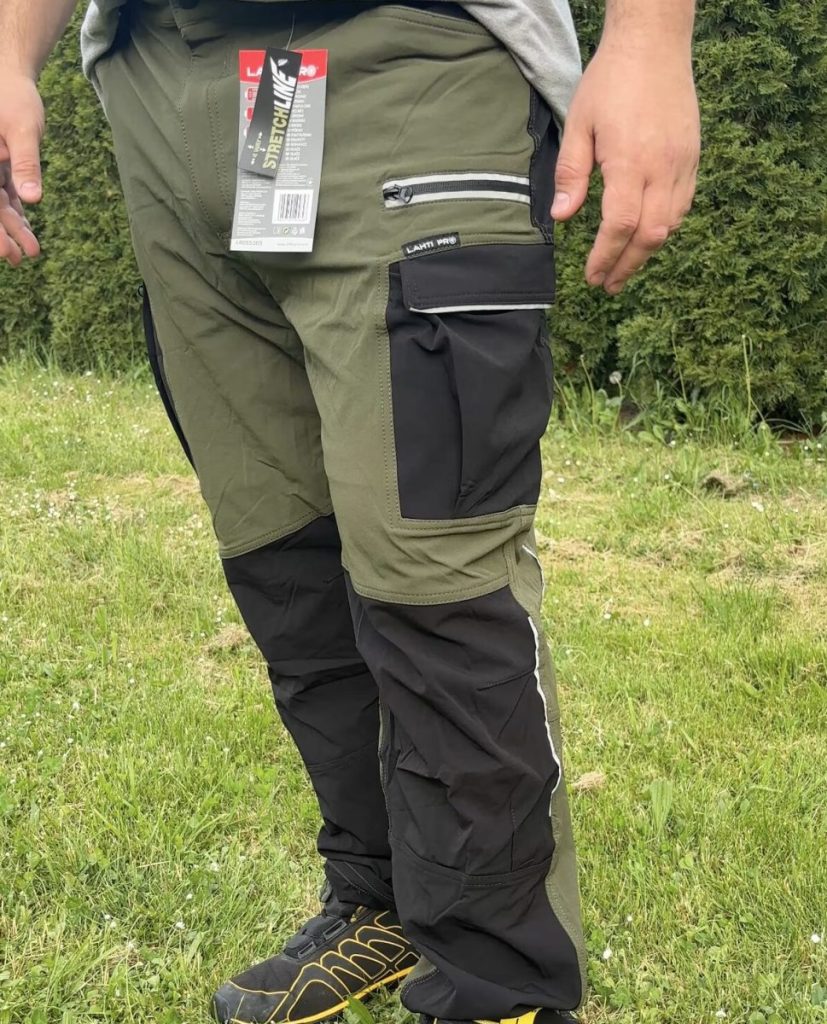 elastyczne spodnie robocze